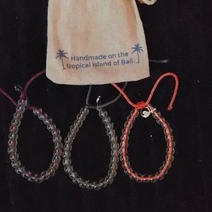 Handmade bead bracelets from Bali